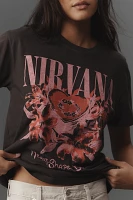 LetLuv Nirvana Band Short-Sleeve Tee