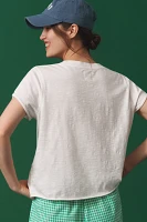 The Caitlin Boxy Tee by Maeve: Embroidery Edition