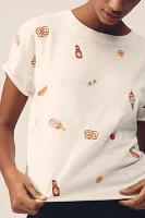 The Caitlin Boxy Tee by Maeve: Embroidery Edition