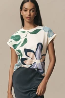 By Anthropologie Graphic Muscle Tee