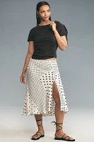 Pilcro Smocked-Front Tee