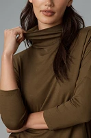 By Anthropologie Dolman Turtleneck Top