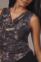 The Sloane Cowl-Neck Tank