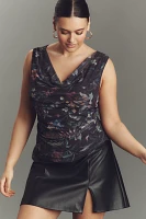 The Sloane Cowl-Neck Tank