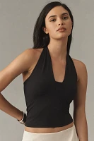 By Anthropologie Tailored Halter Top