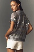 Pilcro Shine Shell Top