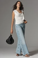 By Anthropologie Sleeveless Draped Top
