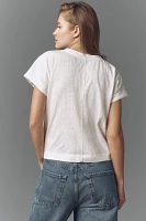 The Billy Regenerative Cotton Short-Sleeve Crew-Neck Tee by Pilcro