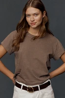 The Billy Regenerative Cotton Short-Sleeve Crew-Neck Tee by Pilcro