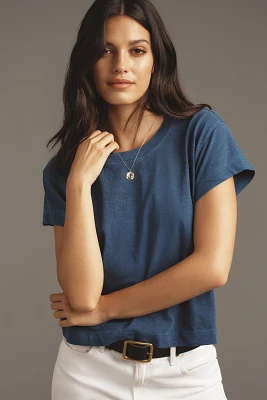 The Billy Regenerative Cotton Short-Sleeve Crew-Neck Tee by Pilcro