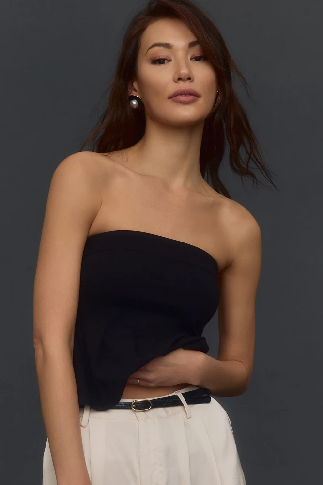 The Fontana Flared Tube Top by Maeve