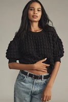 Maeve Puff-Sleeve Bubble Top