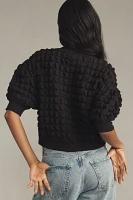 Maeve Puff-Sleeve Bubble Top