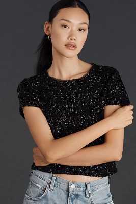 Maeve Sequin Tee