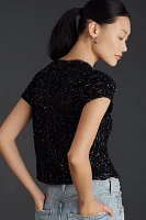 Maeve Sequin Tee