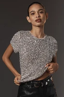 Maeve Sequin Tee