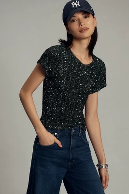 Maeve Sequin Tee