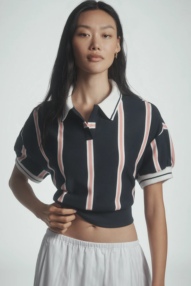 Maeve Sporty Polo Shirt