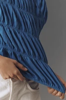 Maeve Tiered Smocked Bubble Tee