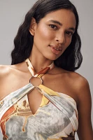 Sarah Hann Mesh Halter Top