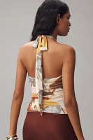 Sarah Hann Mesh Halter Top