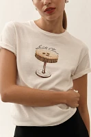 By Anthropologie Cocktail Hour Graphic Tee