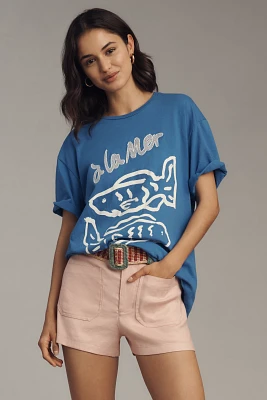 By Anthropologie À La Mer Fish Tee