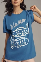By Anthropologie À La Mer Fish Tee