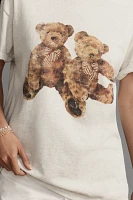 By Anthropologie Bear Cotton Boyfriend Tee