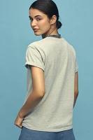 By Anthropologie French Cat Graphic Tee