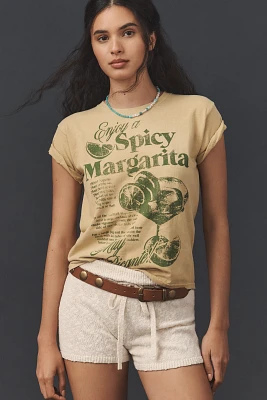 By Anthropologie Spicy Margarita Graphic Tee