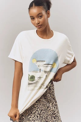 By Anthropologie Margarita Oversized Graphic Tee