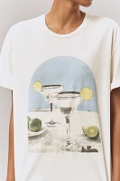 By Anthropologie Margarita Oversized Graphic Tee