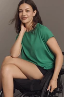 Maeve Cropped Swing Tee