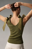 The Rafaela Bow-Tie Tank by Maeve