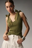 The Rafaela Bow-Tie Tank by Maeve