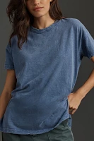 The Jordyn Perfect Oversized Cotton-Slub Tee by Pilcro