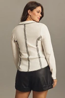 Pilcro Stitched Long-Sleeve Top