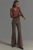 The Andie Ribbed Henley Top by Pilcro