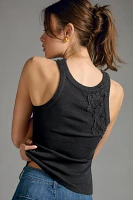 The Pippah Lace Appliqué Tank