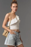 Maeve One-Shoulder Ruffled Top