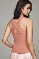 By Anthropologie Square-Neck Halter Tank