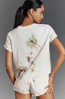 Swan Gossip x Anthropologie Crew-Neck Boxy Tee