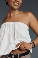 Maeve Strapless Bubble Top