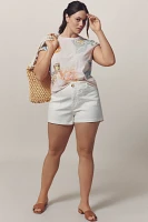 The Bennie Cotton-Slub Crew-Neck Tee by Pilcro: Watercolor Edition