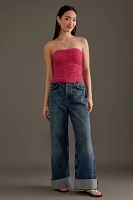 By Anthropologie Ruched Tube Top