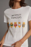 Unfortunate Portrait Bottomless Mimosas Graphic Tee