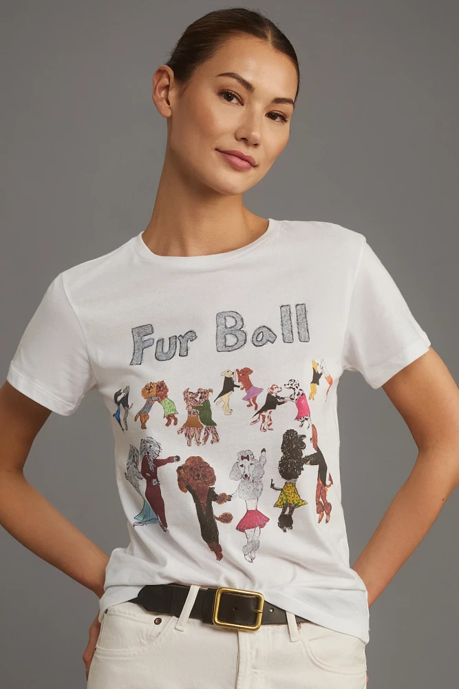 Unfortunate Portrait Fur Ball Graphic Tee