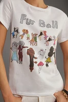 Unfortunate Portrait Fur Ball Graphic Tee