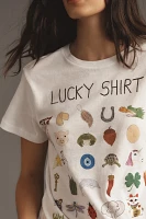 Unfortunate Portrait Lucky Graphic Tee